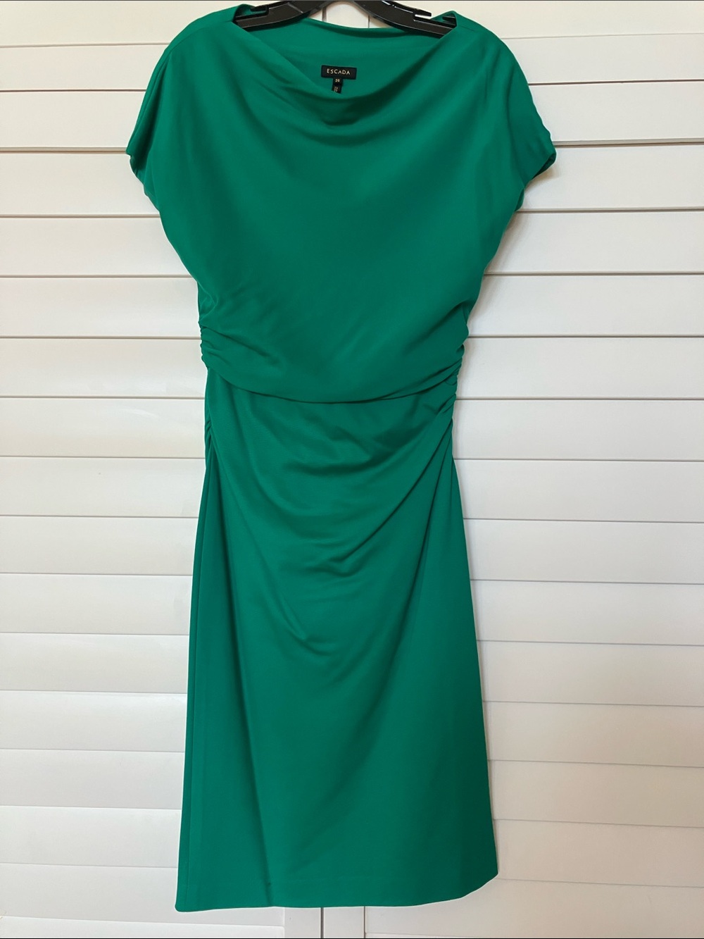 Escada Emerald Green Midi Dress